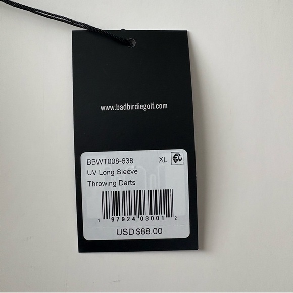 Women’s Bad Birdie Golf Blade UV Quarter Zip Pullover XL NWT MSRP $88 - Picture 3 of 6